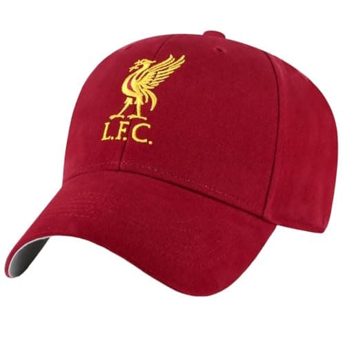 Image of Liverpool Liverbird Crest Cap Dark Red -