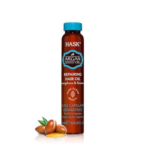 Image of Hask Argan Oil Healing Shine Treatment Vial 5/8 oz.
