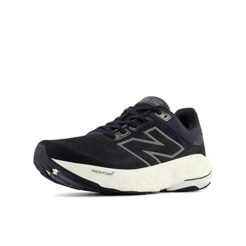 Image of New Balance Women's Fresh Foam X 860 V14 Running Shoe, Black/Phantom/Angora, 5 UK Wide