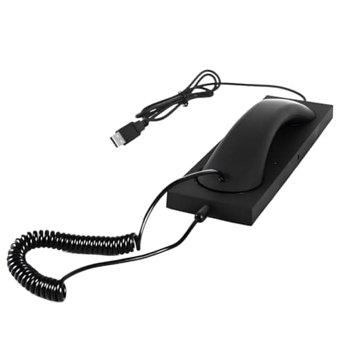Image of Wired USB Handset for PC, Plug and Play for MS Teams,3CX,Genesys,Bria,Avaya Workplace,Cisco Jabber,GoogleMeet, Zoom,etc