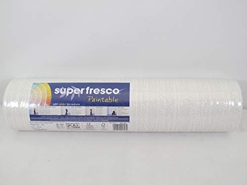 Image of Superfresco Paintable Bark Durable Wallpaper | White Textured | Eco-Friendly