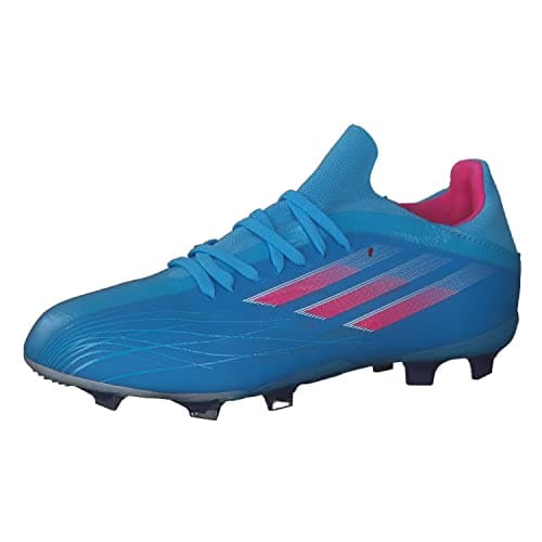 Image of Adidas X Speedflow.1 Fg J, Unisex Sneakers - Children and Boys, Sky Rush Team Shock Pink White, 11.5 UK