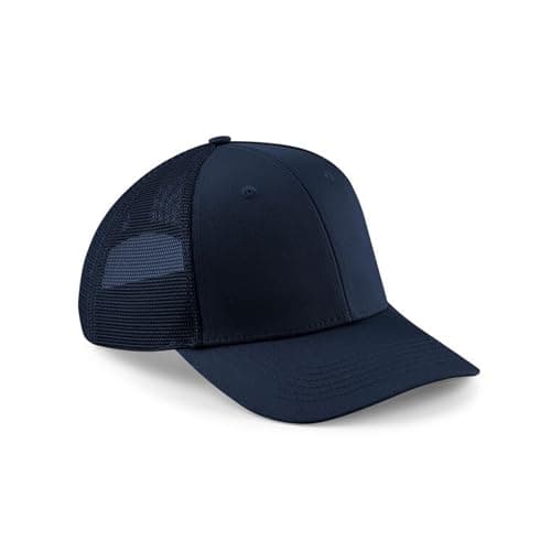 Image of Beechfield - 6 Panel Design - Semi-Curved Peak - Urbanwear Trucker Navy