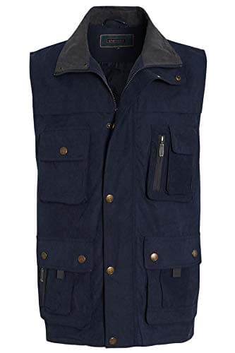 Image of shelikes Men's Gilet Safari Hiking Outdoor Waistcoat Sleeveless Jacket Coat Gilets