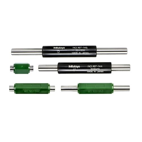 Image of Mitutoyo 167-912 Micrometer Standard Set, 1-5", 5 Piece/Set
