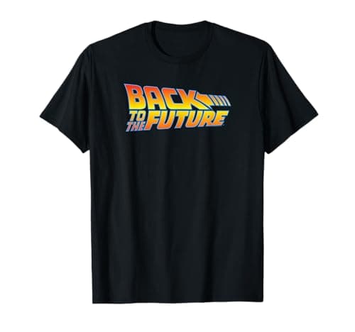 Image of Back to the Future Logo T-Shirt