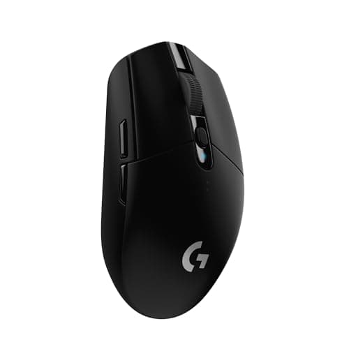 Image of Logitech G305 LIGHTSPEED Wireless Gaming Mouse, HERO 12K Sensor, 12,000 DPI, Lightweight, 6 Programmable Buttons, 250h Battery Life, On-Board Memory, PC/Mac - Black