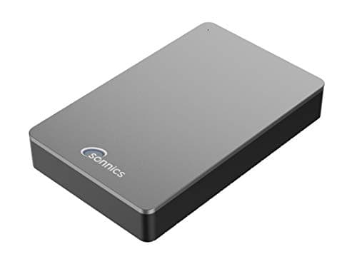 Image of Sonnics 2TB Grey External Desktop Hard drive USB 3.0 for use with Windows PC, Mac, Smart tv, XBOX ONE & PS4 (Mains Powered Not portable)