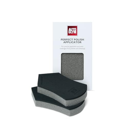 Image of Autoglym Perfect Polish Applicator - Specially Designed Car Polish Applicator Pads with Point and Straight Edges For Precise Application, Pack of 2