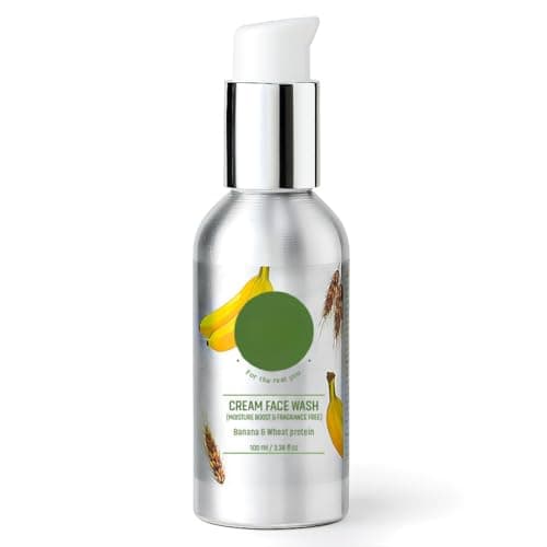 Image of Fragrance-Free Cream Face Wash – 100ml | Gentle Hydrating Cleanser for Sensitive & Dry Skin | Sulfate-Free, Paraben-Free, Silicone-Free