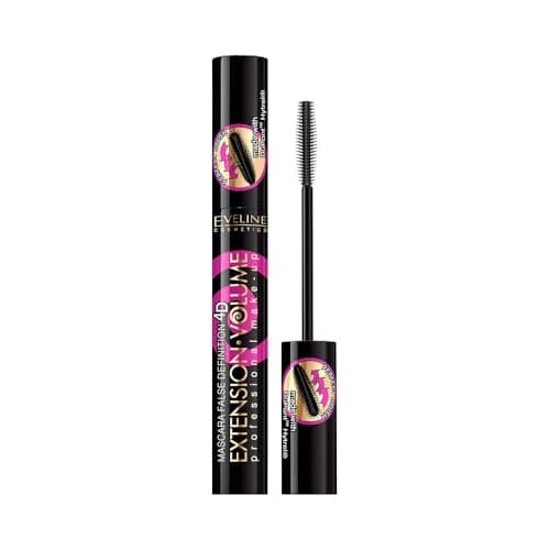 Image of Eveline Cosmetics Extension Volume Mascara Mascara Thickening and Separating Mascara 10 ml Black