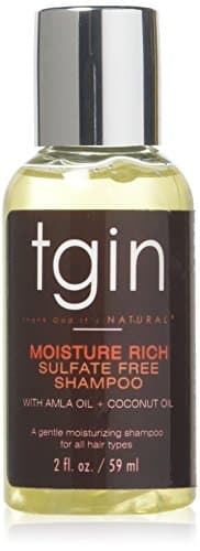 Image of Tgin Moisture Rich Sulfate Free Shampoo For Natural Hair Dry HairCurly Hair-