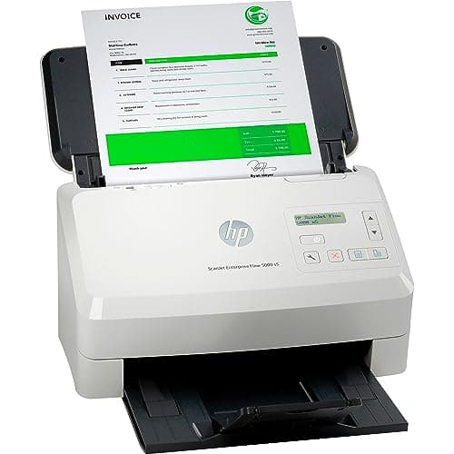 Image of HP Scanjet Enterprise Flow 5000 s5 Sheet-Fed 512 MB 600 DPI Business Scanner