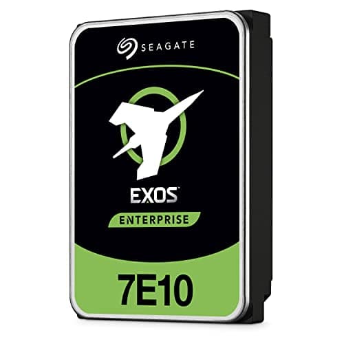 Image of Seagate Exos 7E10 4TB Internal Hard Drive HDD - 3.5 Inch 4Kn SAS 6GB/s, 7.200 RPM, 256MB Cache and 2M MTBF for Enterprise, Data Centre (ST4000NM004B)