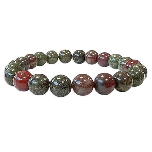 Image of TENET CRIGEMA Genuine Natural Stone Ball Bracelet, 6 mm, Stone, Amazonite
