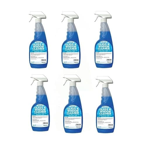 Image of 2Work Glass Window Cleaner Trigger Spray 750ml (Pack of 6) 2W04579