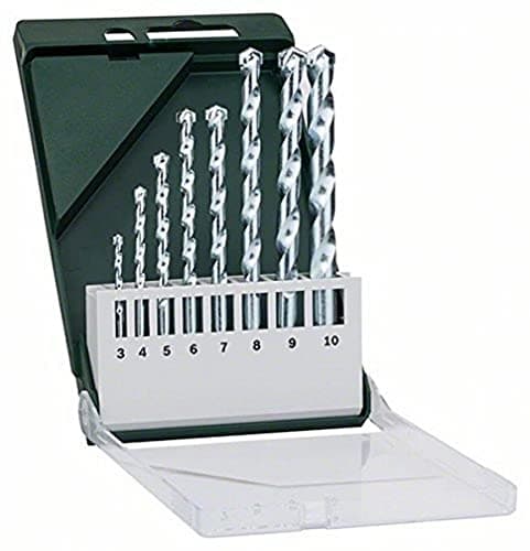 Image of Bosch 8 pcs. Masonry Drill Bit Set (for Stone,Masonry, Calcareous sandstone, Ø 3-10 mm, Accessory Drill Driver)