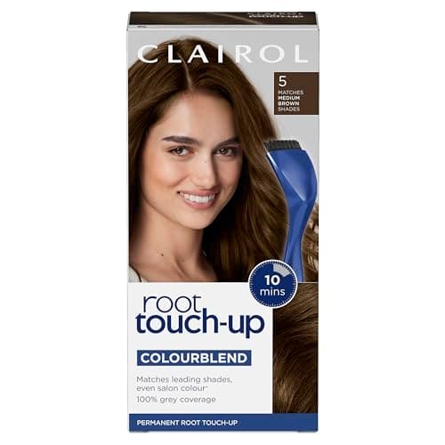 Image of Clairol Root Touch-Up Permanent Hair Dye, 5 Medium Brown