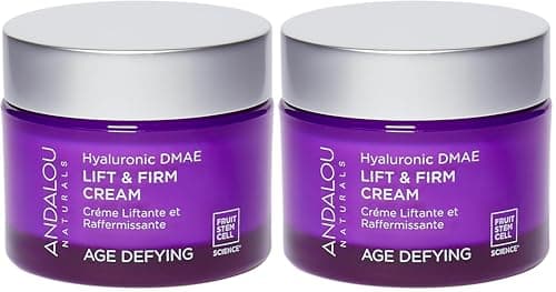Image of Andalou Hyaluronic DMAE Lift and Firm Cream 50 ml (Pack of 2)