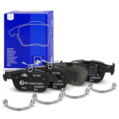 Image of ATE Brake pad set without wear warning indicator, excluding contact, 13.0460-7354.2