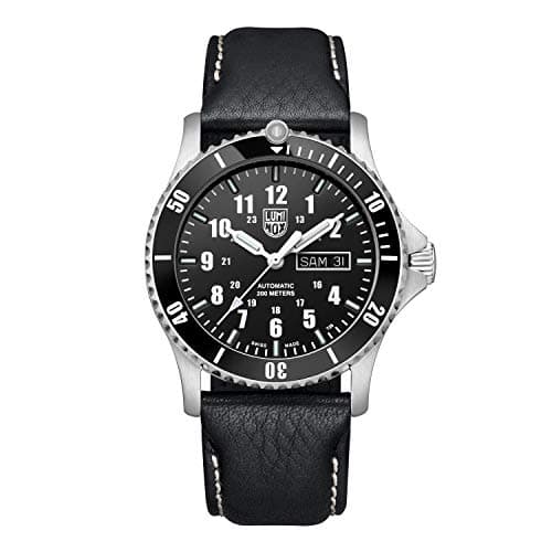 Image of Luminox Automatic Sport Timer XS.0921 Mens Watch 42mm - Sport Watch in Black/Silver Day/Date Function 200m Water Resistant Sapphire Glass