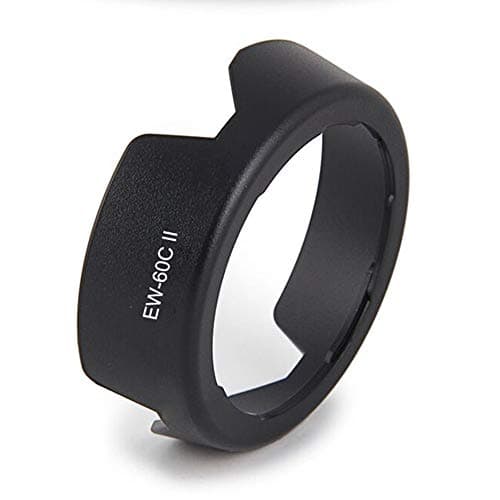 Image of CELLONIC EW-60C II Lens Hood Compatible for Canon EF 28-90mm f/4-5.6 II, EF-S 18-55mm f/3.5-5.6 IS II Plastic Bayonet Flower/Tulip/Petal Sun Shade Protector Cover