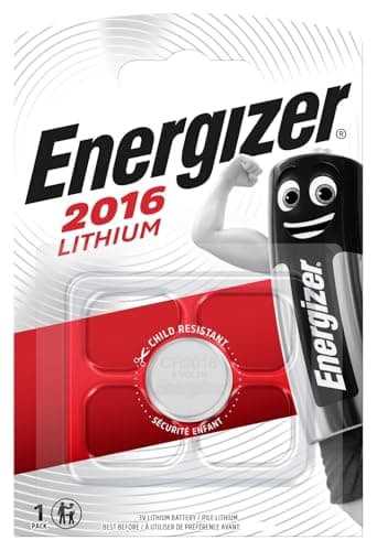 Image of Energizer – Pack of 2 Blister Lithium Batteries for Calculators / Photo CR 2016 3V