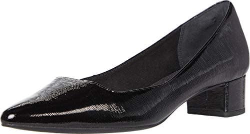 Image of Rockport Women's Total Motion Gracie Pump, Black Patent, 4 UK