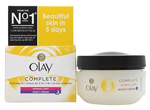 Image of Olay Complete Moisturiser Night Cream, 50 ml