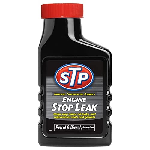 Image of STP Engine Stop Leak for Petrol & Diesel Engines 300 ml, Improved Concentrated Formula, Conditions your Engine and Prevents Minor Oil Leaks, Mechanical Car Cleaning Products, Made in the UK