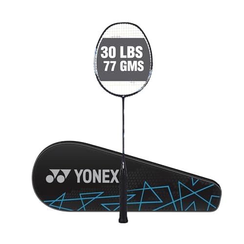 Image of YONEX Astrox Lite 27i Graphite Strung Badminton Racket with Full Racket Cover (Blue) | For Intermediate Players | 77 grams | Maximum String Tension - 30lbs