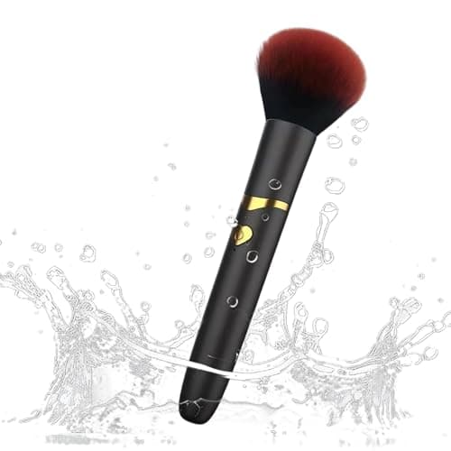 Image of Electric Makeup Brush - Vibrating Beauty Tool, USB Blending Brush | Precision Makeup Blending Tool Kit Unit, Complexion Mastery Unit and Scul