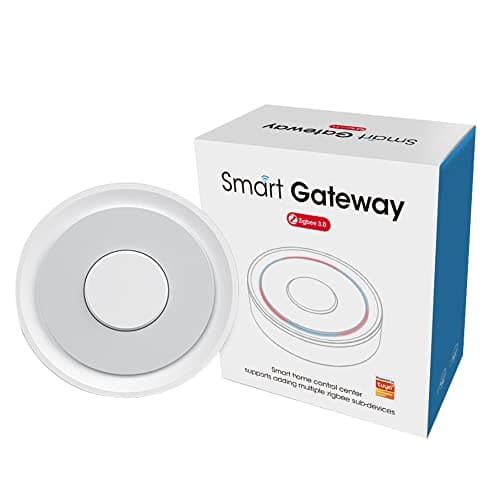 Image of Tuya Zigbee 3.0 Hub Gateway: WiFi Smart Home Hub, Smart Home Bridge, App Remote Control, Wireless Remote Controller Compatible with Alexa Google Assistant and Smart Life App (ZigBee Gateway)