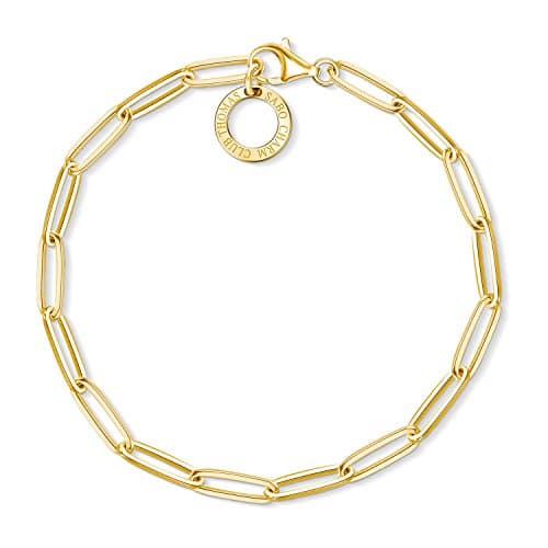Image of Thomas Sabo charm bracelet gold-plated silver X0253-413-39-L17