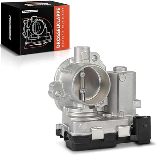 Image of Frankberg 1x Throttle Body Throttle Valve Socket Petrol Compatible with Polo 6C1 6R1 UP! 121 122 123 BL1 BL2 BL3 Fabia III Estate NJ5 Fabia III NJ3 Ibiza IV Sportcoupe 6J1 6P5 Replace# 04C133062D