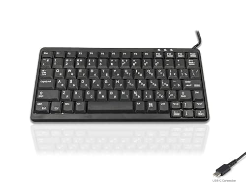 Image of Accuratus K82A USB-C - USB Type C Premium Mini Scissor Key Keyboard