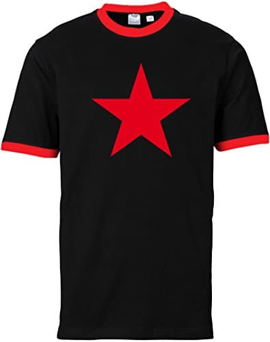 Image of Racker-n-Roll Men's Shirt Black Black/red - Black - Small