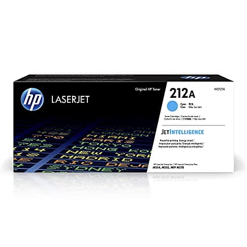 Image of HP W2121A 212A Original LaserJet Toner Cartridge, Cyan, Single Pack