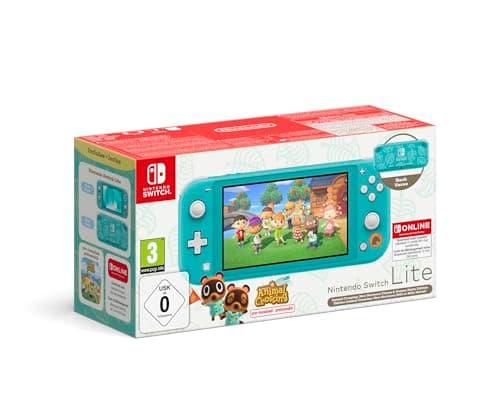 Image of Console Nintendo Switch Lite Edition Animal Crossing : New Horizons (Méli et Mélo Hawaï)