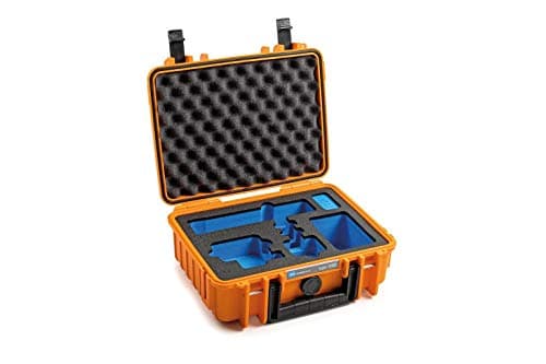 Image of B&W Outdoor Carry Case for GoPro 9 Type 1000 Orange - Waterproof IP67 Certification, Dustproof, Shatterproof and Indestructible