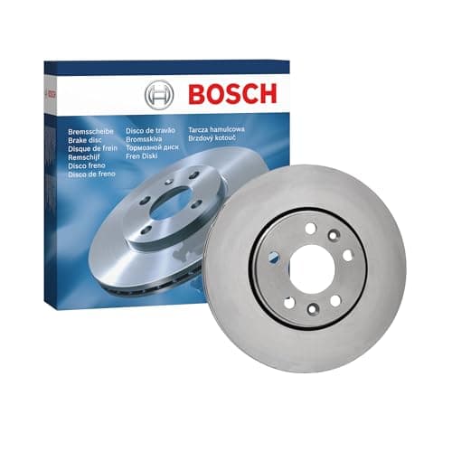 Image of Bosch BD2451 Brake Disc - 296 mm Vented High-Carbon Discs - Front Axle - ECE-R90 Certified - Improved Cooling, Reduced Brake Fade, Corrosion Protection - 1 Single Disc