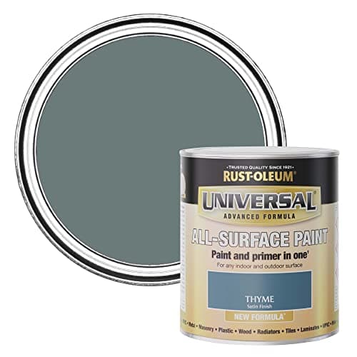 Image of Rust-Oleum Universal Paint & Primer Satin Thyme 750ml