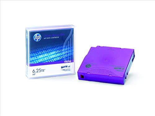 Image of HP LTO-6 Ultrium 6.25TB MP RW Non Custom Labeled Data Cartridge (Pack of 20)