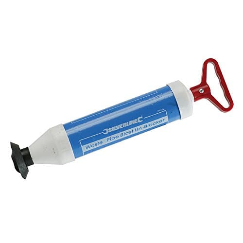 Image of Silverline Waste Pipeline Blast Unblocker High Pressure Inject Drain Tool 370mm