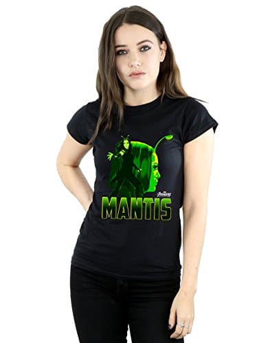 Image of Marvel Women's Avengers Infinity War Mantis Character T-Shirt Black Large