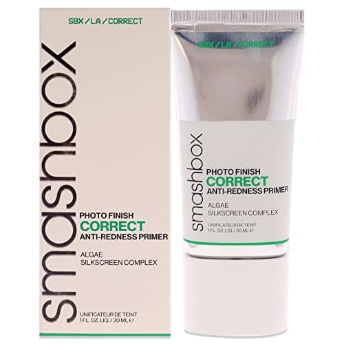 Image of Smashbox Photo Finish Correct Anti-Redness Primer For Women 1 oz Primer, green