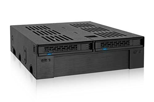 Image of Icy Dock MB322SP-B ExpressCage SAS/SATA Mobile Rack - Black