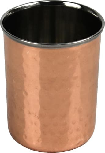 Image of LAVV HOUSEWARES LTD Heavy Duty Hammered Copper & Stainless Steel Tumbler 300ml (10.5oz)