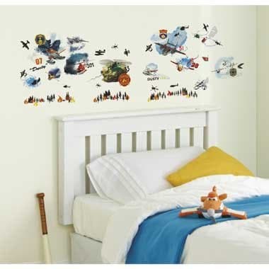 Image of Disney Planes 2 - Stick a Story Vinyl 100 glow in the dark Wall Stickers