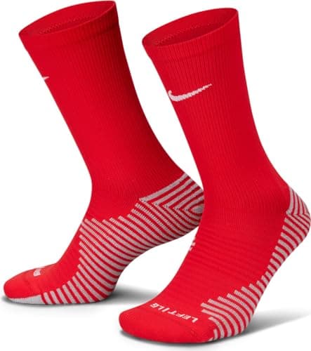 Image of NIKE DH6620-657 U NK STRIKE CREW WC22 Socks Unisex Adult UNIVERSITY RED/WHITE Size S